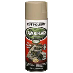 Rust-Oleum Specialty Camouflage Khaki Spray Paint
