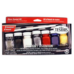 Testors Enamel Paint Markers 6-Color Kit