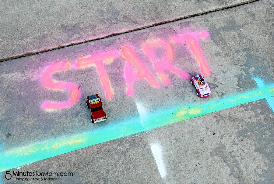 Spray Chalk Racetrack project