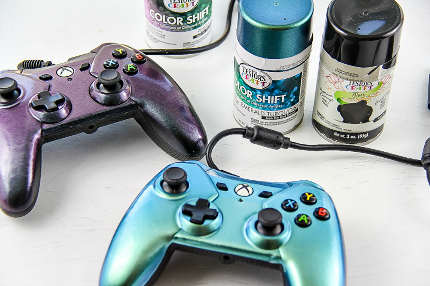 Color Shift Paint Changes Your Game Controllers