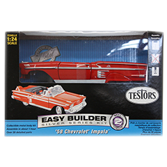 testors prepainted metal car model kit