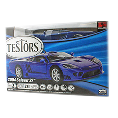 testors prepainted metal car model kit