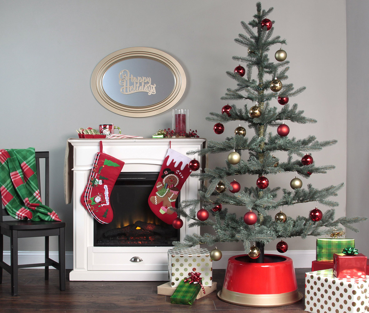 DIY Plastic Tub Tree Collar