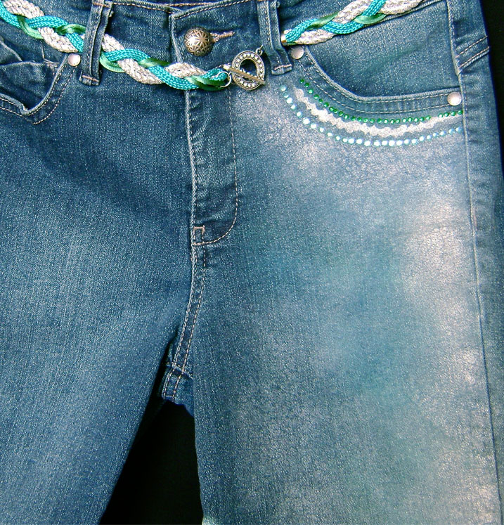 Painted Jeans