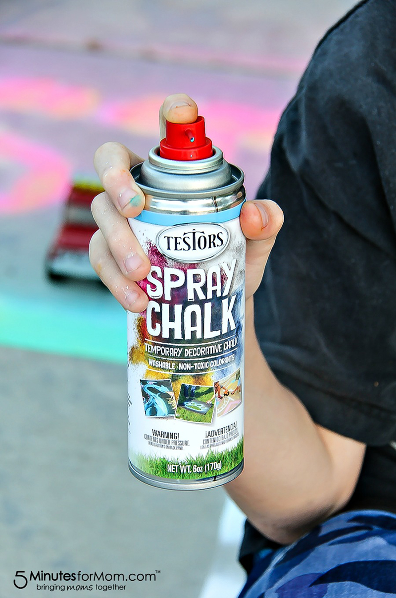 Spray Chalk Racetrack