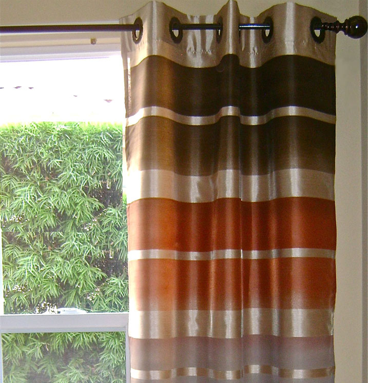 Ombre Stripe Curtains