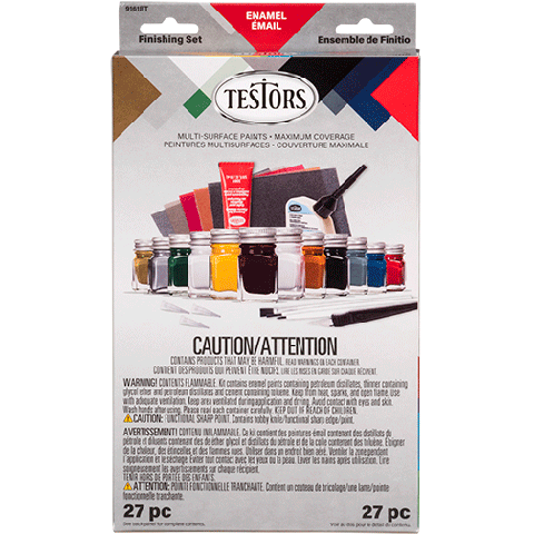 Testors Gloss Enamel Paint Kit