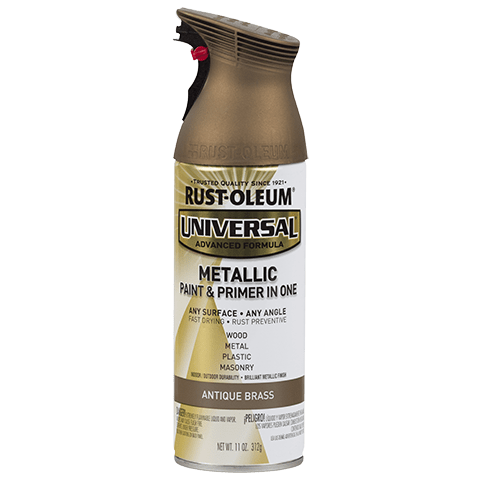 Rust-Oleum Universal Metallic Antique Brass Paint & Primer Spray Paint