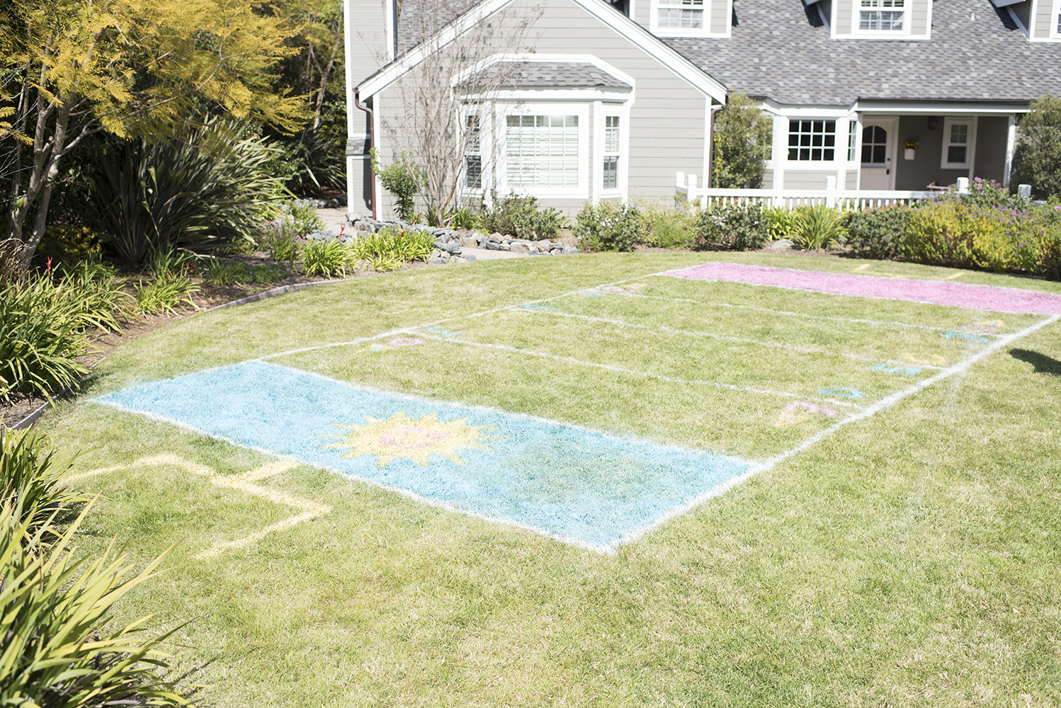 Spray Chalk Football Field