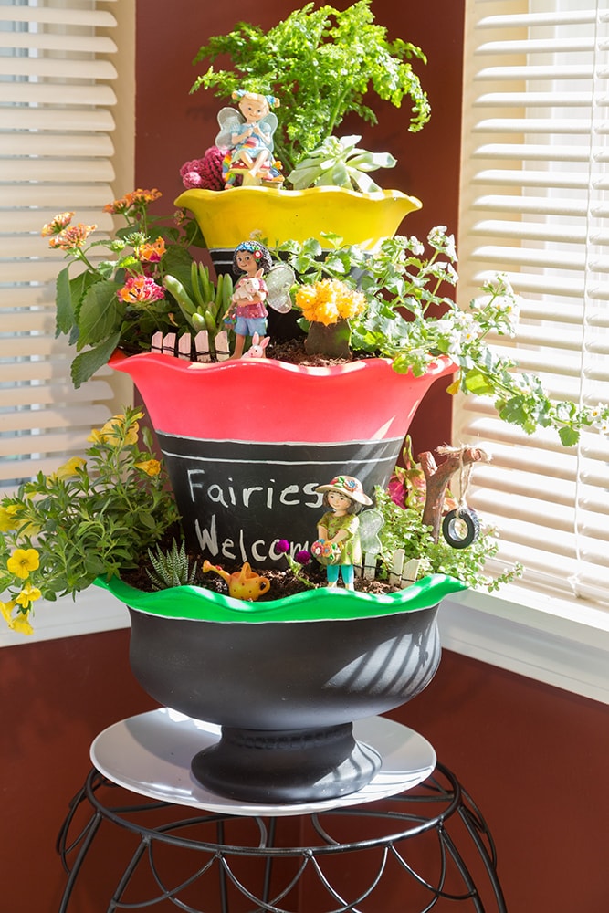 3-Tier Fairy Garden