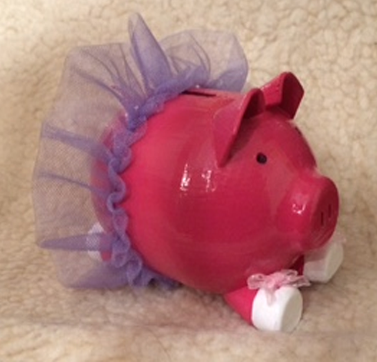 3D Printed Piggy Bank