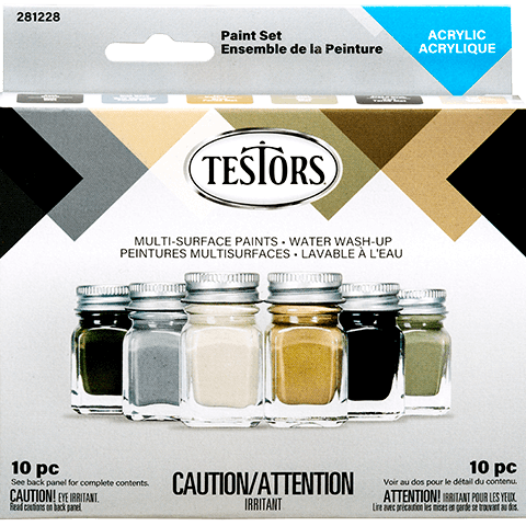 Testors acrylic sales paint set