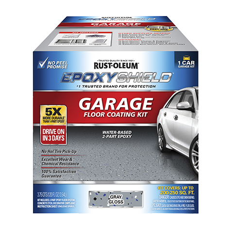 EpoxyShield Garage Floor Coating kit