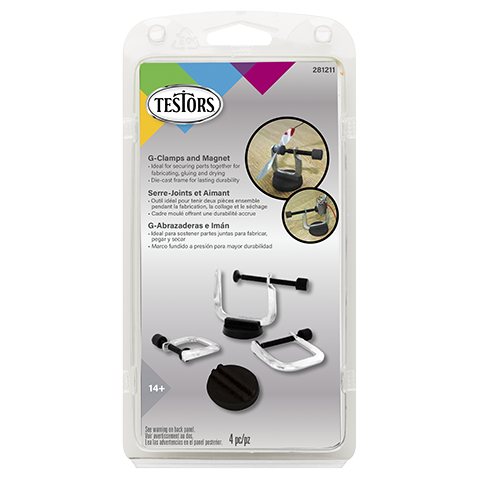 Testors G-Clamps and Magnets Kit