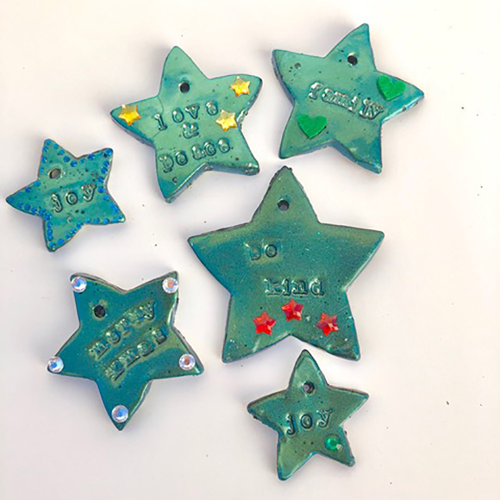 Clay Christmas Ornaments