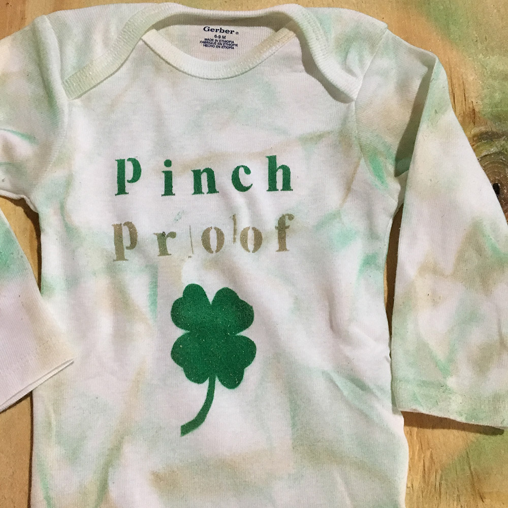 Airbrushed Pinch Proof Onesie