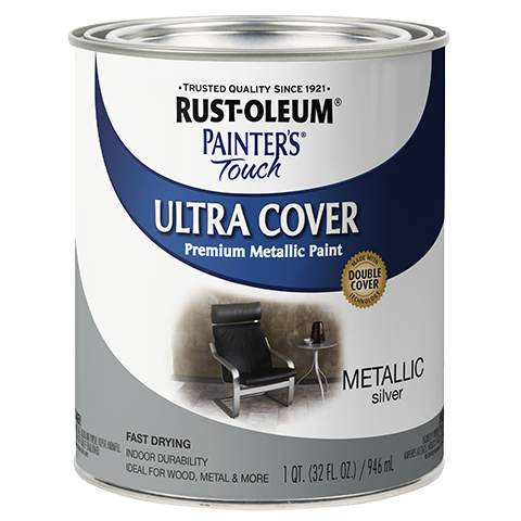 Rust-Oleum Painter's Touch Metallic Quart Silver