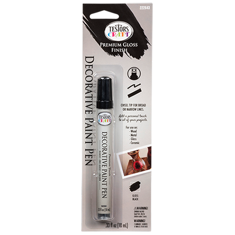 Testors - 2538C Enamel Paint Marker Gloss Gray