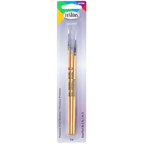 Testors Hobby Premium Paint Brushes