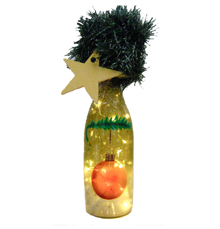 Ornament Wine Bottle