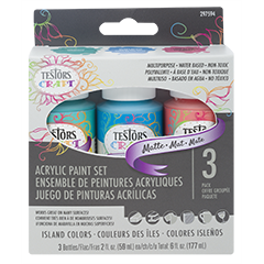 Testors Acrylic Value Finishing Paint Set - 9196T,Multicolor