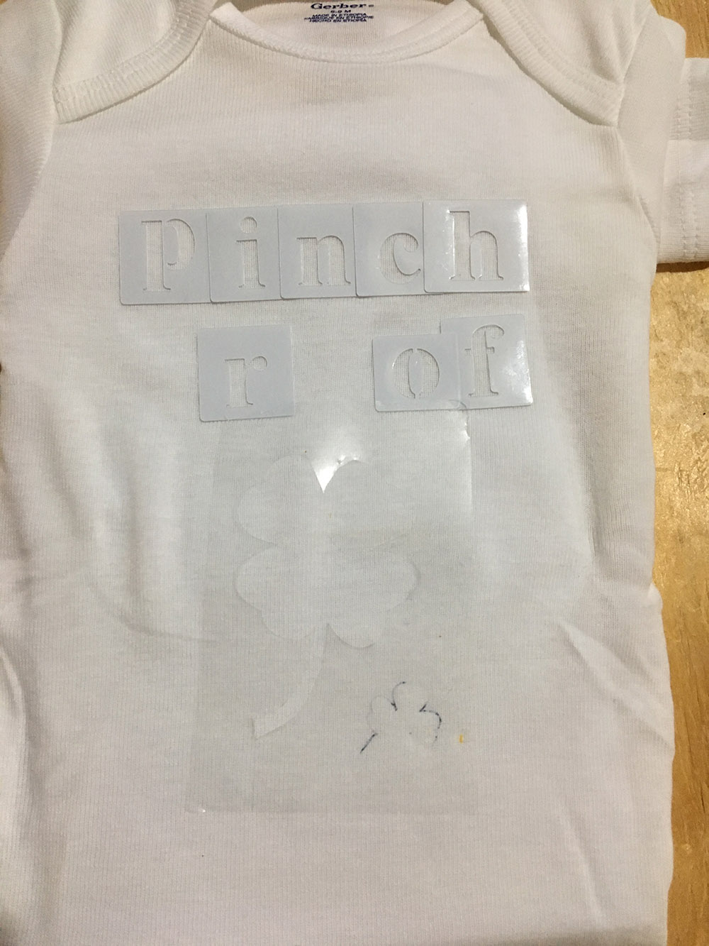 Airbrushed Pinch Proof Onesie