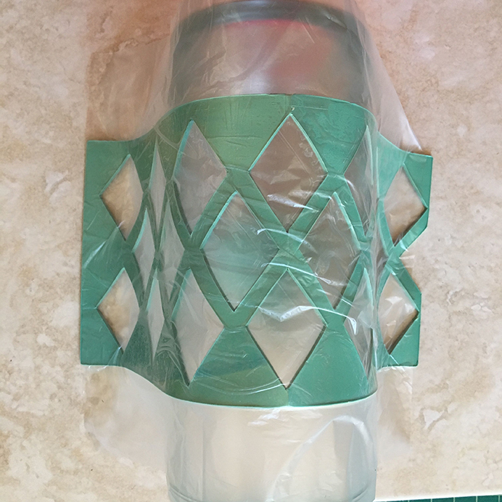 Diamond Patio Lantern project