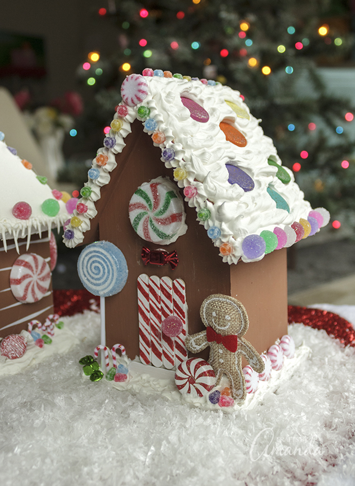 Wood Faux-Gingerbread Bird Houses