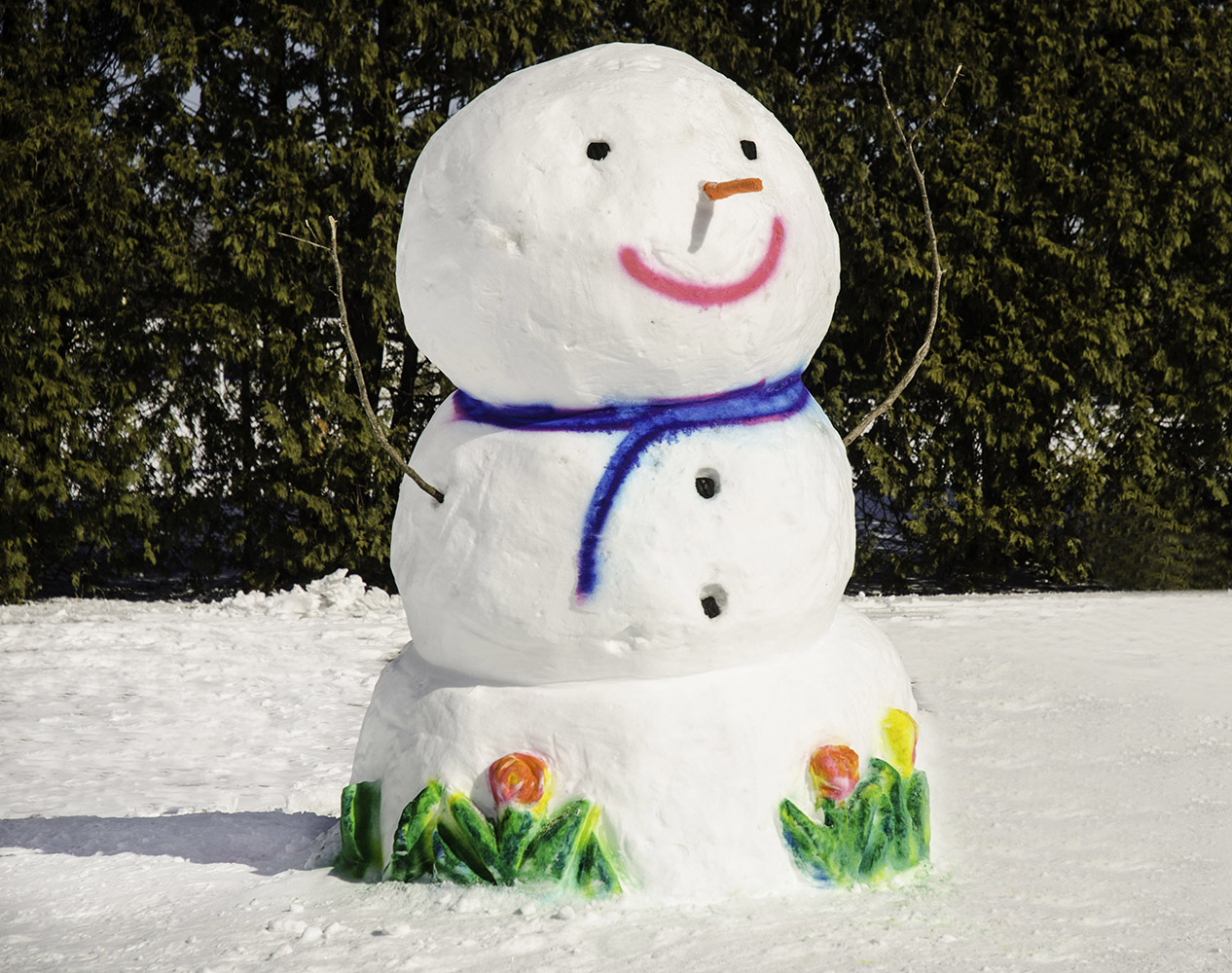 Spray Chalk Winter Snow Art