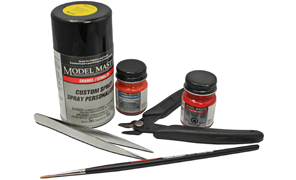 Testors Model Master Burnt Iron No Buff Metallic 1/2 oz Hobby and