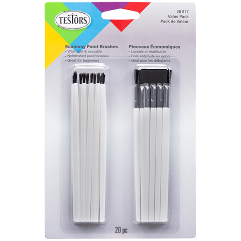 Testors Economy Paint Brushes