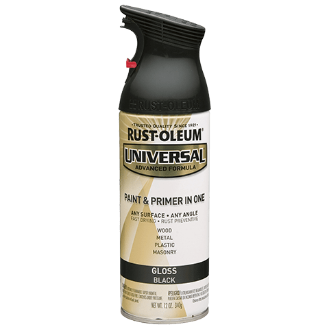 Rust-Oleum Universal Gloss Black Paint & Primer Spray Paint
