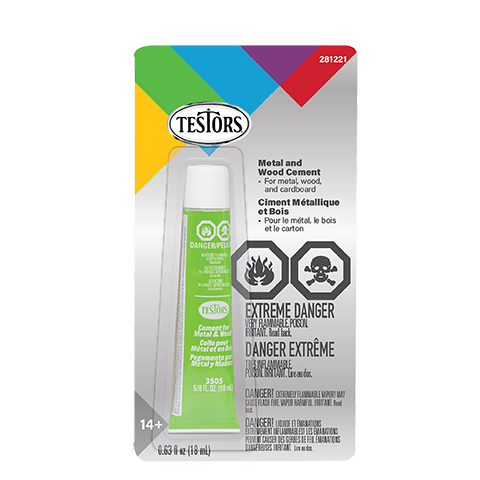 Testors Plastic Cement, .625 oz.