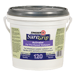 Zinsser Suregrip 120 Activator For Pre Pasted Wallpaper Adhesive