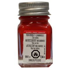 Testor 1150TT Enamel 1/4oz Flat Red