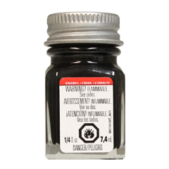 Testor 1154TT Enamel 1/4oz Metallic Black