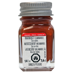 Testor 1185TT Enamel 1/4 oz Rust