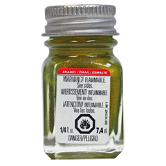 Testor 1542TT Enamel 1/4 oz Metal Flake Gold