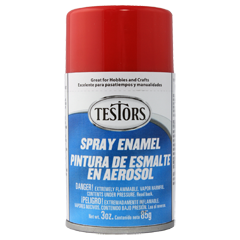 Testor 1203T Spray 3oz Red